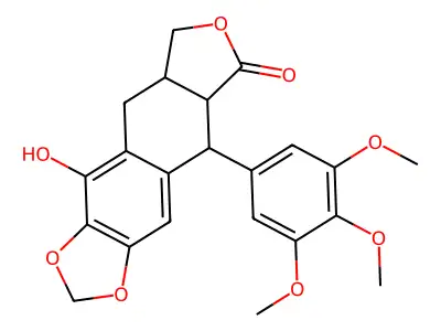 beta-Peltatin A structure