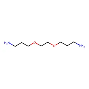 1-Propanamine, 3,3'-[1,2-ethanediylbis(oxy)]bis- structure