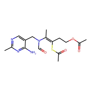 NSC 290686 O,S-Diacetylthiamine structure