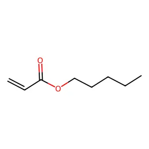 Pentyl acrylate structure