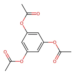 Phloroglucinol triacetate structure
