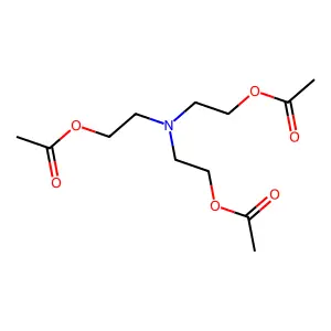 Triethanolamine triacetate structure