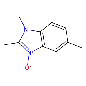 1,2,5-trimethyl-3-oxidobenzimidazol-3-ium structure