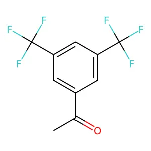 1-[3,5-bis(trifluoromethyl)phenyl]ethanone structure