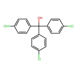 Tris(4-chlorophenyl)methanol structure