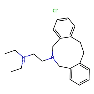 Compound C22H31ClN2 structure