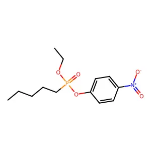 1-[ethoxy(pentyl)phosphoryl]oxy-4-nitrobenzene structure