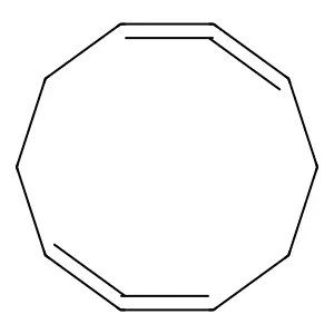 1,2,6,7-Cyclodecatetraene structure
