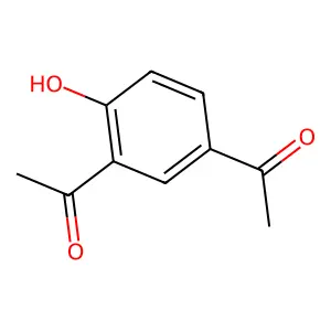 1-(3-acetyl-4-hydroxyphenyl)ethanone structure