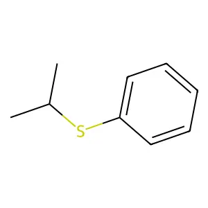 (Isopropylthio)benzene structure