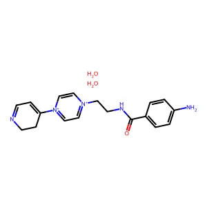 Compound C18H25N5O3+2 structure