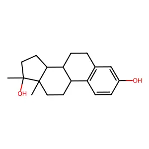 Methylestradiol structure