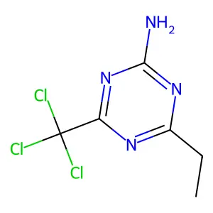 Compound C6H7Cl3N4 structure