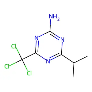 Compound C7H9Cl3N4 structure