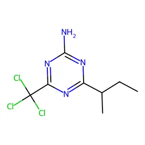 Compound C8H11Cl3N4 structure