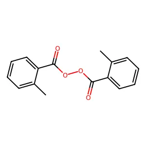 Peroxide, bis(2-methylbenzoyl) structure