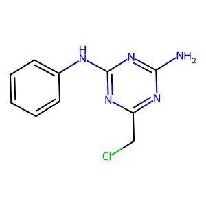 Compound C10H10ClN5 structure