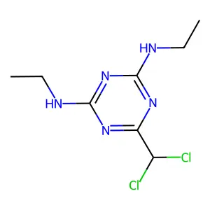Compound C8H13Cl2N5 structure