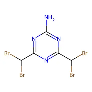 Compound C5H4Br4N4 structure