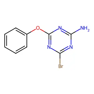 Compound C9H7BrN4O structure