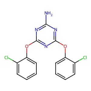Compound C15H10Cl2N4O2 structure