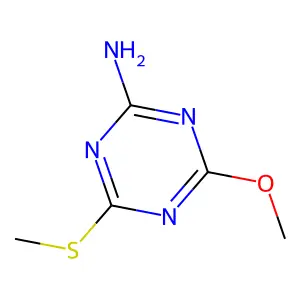 Compound C5H8N4OS structure