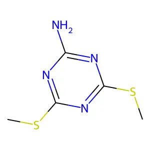 Compound C5H8N4S2 structure