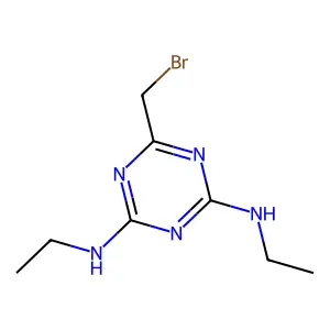 Compound C8H14BrN5 structure