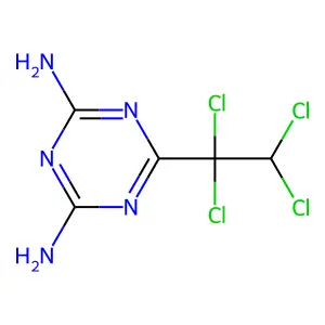 Compound C5H5Cl4N5 structure