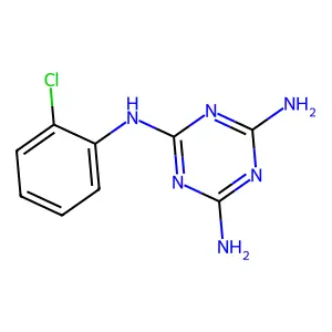 Compound C9H9ClN6 structure