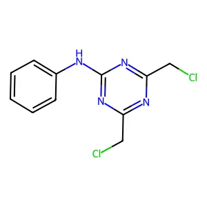 Compound C11H10Cl2N4 structure