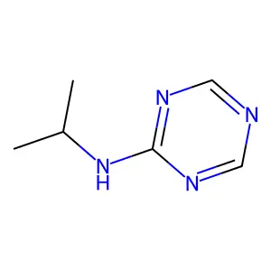 N-propan-2-yl-1,3,5-triazin-2-amine structure