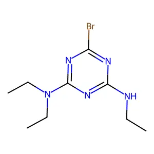 Compound C9H16BrN5 structure