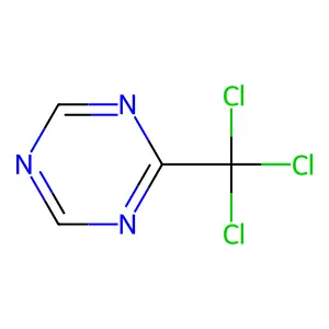 Compound C4H2Cl3N3 structure