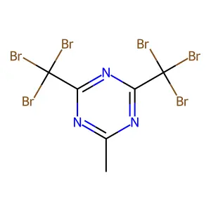 Compound C6H3Br6N3 structure