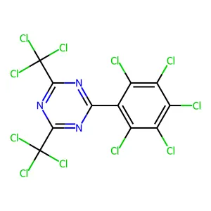 Compound C11Cl11N3 structure