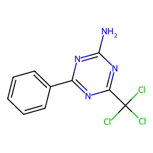 Compound C10H7Cl3N4 structure