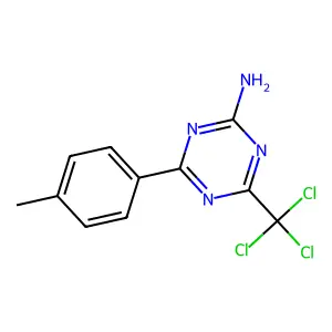 Compound C11H9Cl3N4 structure