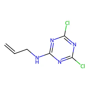 Compound C6H6Cl2N4 structure