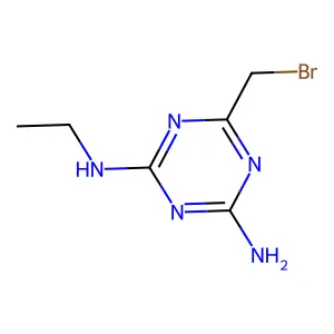 Compound C6H10BrN5 structure
