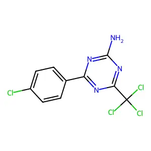 Compound C10H6Cl4N4 structure