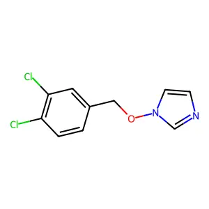 1-[(3,4-dichlorobenzyl)oxy]-1H-imidazole structure