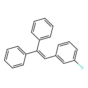 ETHYLENE, 1,1-DIPHENYL-2-(m-FLUOROPHENYL)- structure
