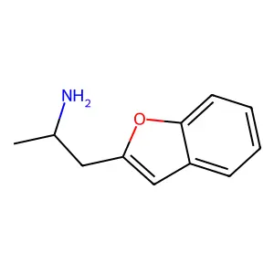 1-(1-benzofuran-2-yl)propan-2-amine structure