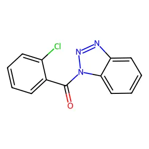 1-(2-chlorobenzoyl)-1H-1,2,3-benzotriazole structure