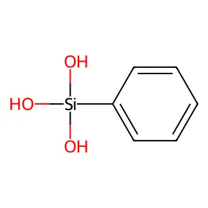 Phenylsilanetriol structure