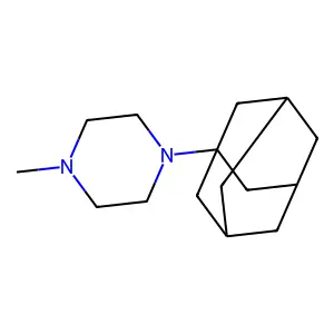 1-(1-Adamantyl)-4-methylpiperazine structure