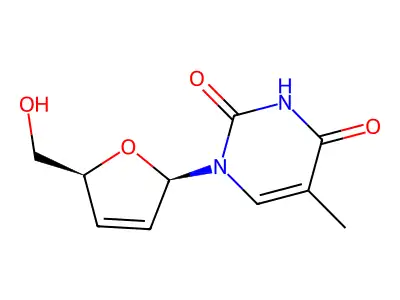 stavudine structure