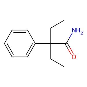 BUTYRAMIDE, 2-ETHYL-2-PHENYL- structure