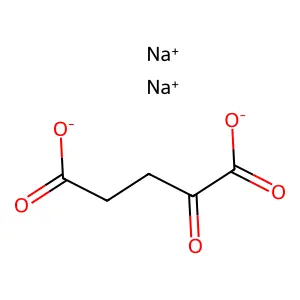 Disodium 2-oxoglutarate structure